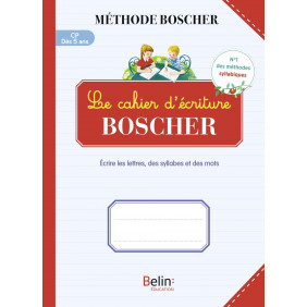 Le cahier d'écriture Boscher CP - Dès 5 ans