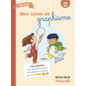 Mon cahier de graphisme MS/GS - Dès 4ans