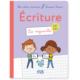 Cahiers d'écriture CE1-CE2 les Majuscules
