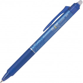 Stylo roller pointe fine bleu