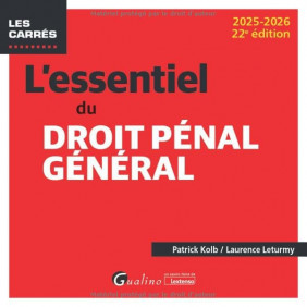 L'essentiel du droit pénal général (2025-2026)
