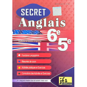 Secret Anglais 6éme & 5éme