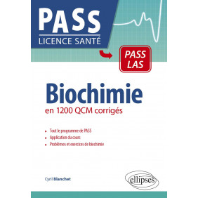 Biochimie en 1200 QCM corrigés