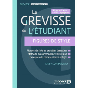 Le Grevisse de l'étudiant. Figures de style