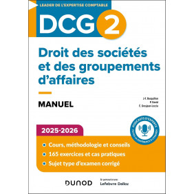DCG 2 Droit - Manuel 2025-2026