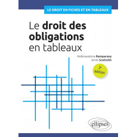Le droit des obligations en tableaux