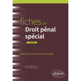 Fiches de Droit pénal spécial
