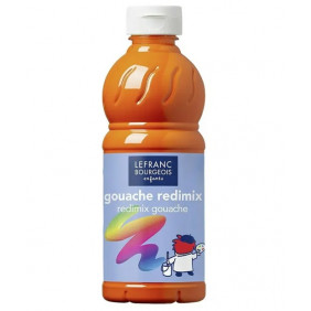 Gouache liquide orange 500ML