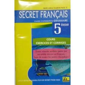 SECRET INTEGRATION FRANCAIS 5EME