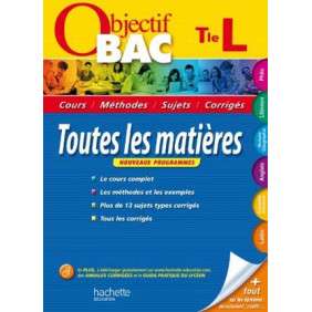 OBDJECTIF BAC 2013 TOUTES LES MATIERES TLE L