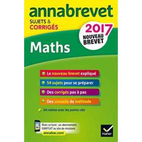 ANNALES ANNABREVET 2017 MATHS 3E