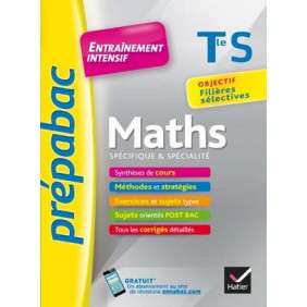 MATHS TLE S (SPECIFIQUE & SPECIALITE) - PREPABAC ENTRAINEMENT INTENSIF