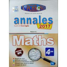 TOP CHRONO MATHS 4 EME 2017