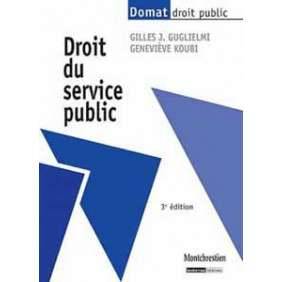 Droit du service public : 3e edition