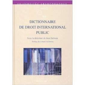 Dictionnaire  droit internat. Publique