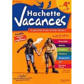 HACHETTE VACANCES DE LA 4E A LA 3E