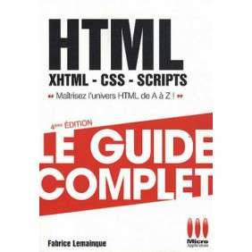 HTML, XHTML, CSS, SCRIPTS