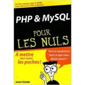 PHP ET MYSQL POCHE POUR LES NULS 4ED