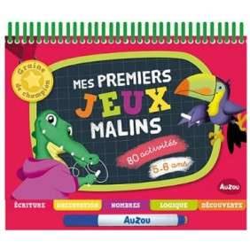 MES PREMIERS JEUX MALINS 5-6 ANS (GRAINES DE CHAMPION)