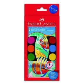 GOUACHE 21 PASTIL 30MM+PINCEAU   12039