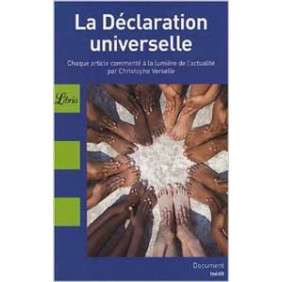 LA DECLARATION UNIVERSELLE DES DROITS DE L HOMME