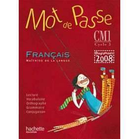 MOT DE PASSE CM1 FRANCAIS