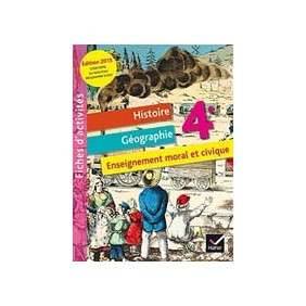 FICHIER D’ACTIVITES HISTOIRE GEOGRAPHIE