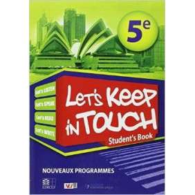 LET S KEEP IN TOUCH  LIVRE DE L'ELEVE