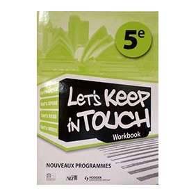 LET S KEEP IN TOUCH  LIVRET D’ACTIVITES