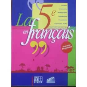 LA 5E EN FRANCAIS   NOUVEAUX PROGRAMMES