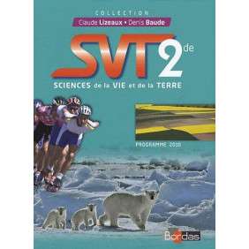 SCIENCES DE LA VIE ET DE LA TERRE 2DE