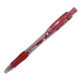 STYLO STABILO MARATHON BALLPOINT ROUGE RETRACTABLE