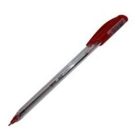 STYLO BILLE LUNA 0.1MM ROUGE TRANSPARENT