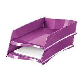 CORBEILLE A COURRIER 300M VIOLINE METALISE