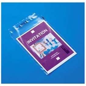 POCHETTE COIN A4 PLASTIQUE INCOLORE 75 MICRONS