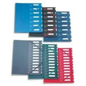 TRIEUR MIXTE PP 12 COMPARTIMENTS. TRIEUR POLYPROPYLENE ET CARTE.