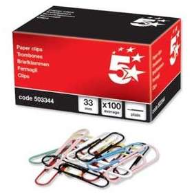 TROMBONE 32MM COULEUR BOITE 100