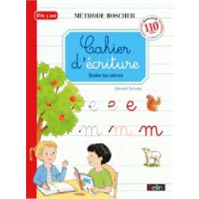 CAHIER D'ECRITURE NED 2016