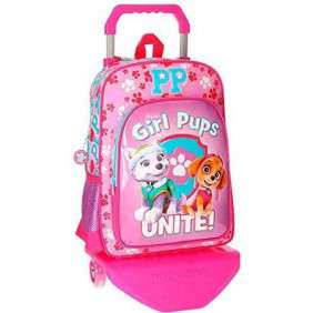 CARTABLE TAILLE MOYEN PAW PATROL GIRL