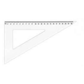 EQUERRE 13 CM EN PLASTIQUE GRADUEE
