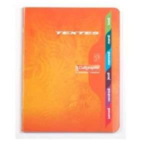 CAHIER COLLE 17*22 288P SEYES 70G
