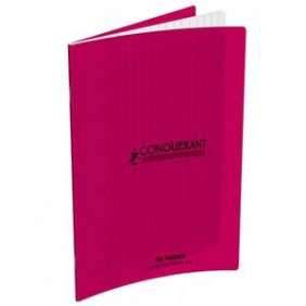 CAHIER PIQUE 17*22 VIOLET 32P SEYES 90G