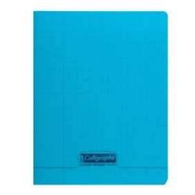 CAHIER PIQUE 17*22 INCOLORE 192P 5*5 90G POLYPRO