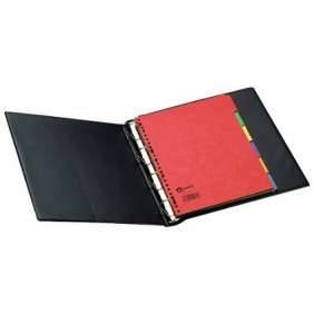JEU D'INTERCALAIRES A4  POLYPROPYLENE 12 POSITIONS  1512E