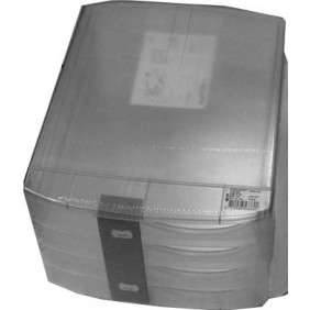 CLASSEUR BOX TRANSLUCIDE 4  GRANDS TIROIRS ASSORTIS