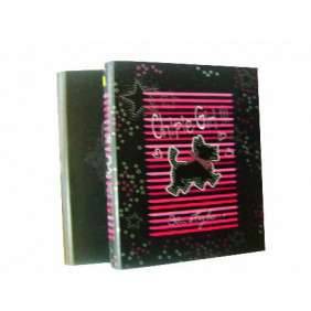 CLASSEUR CHIPI HAPPY A4 DOS 40MM A ANNEAUX ASSORTI