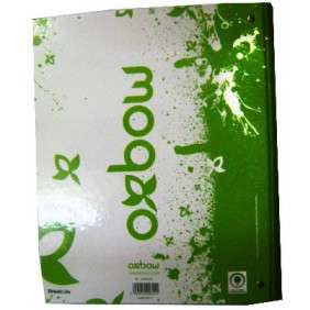 CLASSEUR OXBOW OCEAN A4 DOS 40 MM 4 ANNEAUX ASSORTI