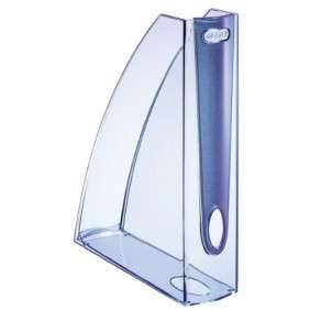 PORTE REVUES BLEU TRANSLUCIDE