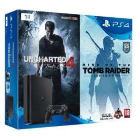 BUNDLES PS4 SLIM 1TO + UNCHARTED