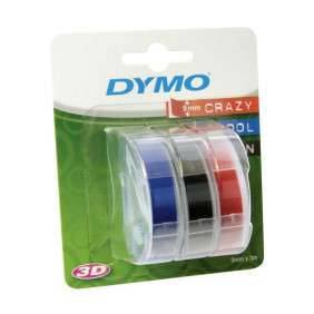 RUBAN DYMO 9MM*3M NOIR